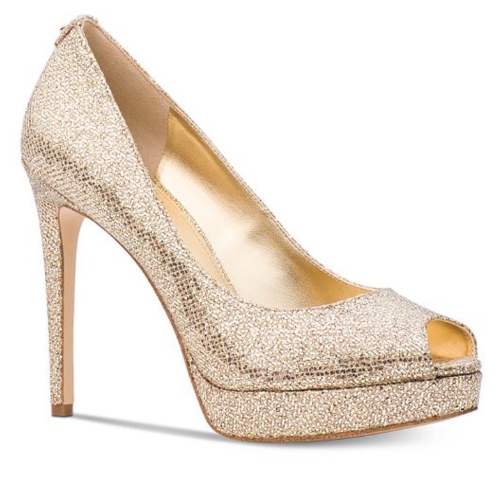 MICHAEL KORS • Erika Peep-Toe Pumps
